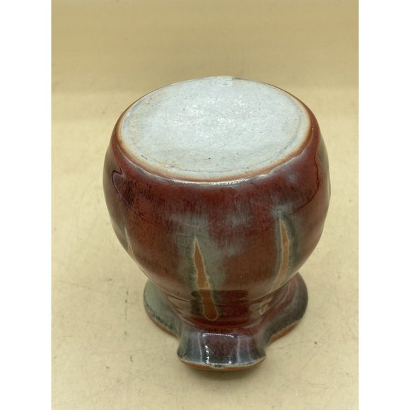 Stoneware Pottery Creamer Marked SP Ireland Brown Earth Tones 4” - Picture 9 of 13